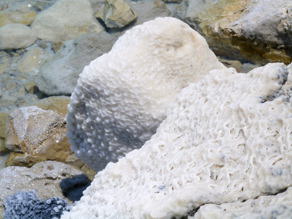 Salt from the dead sea