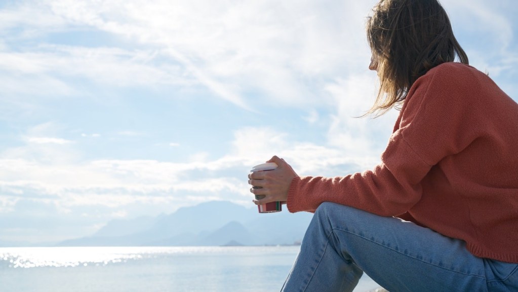 Woman thinking about her emotions and cancer