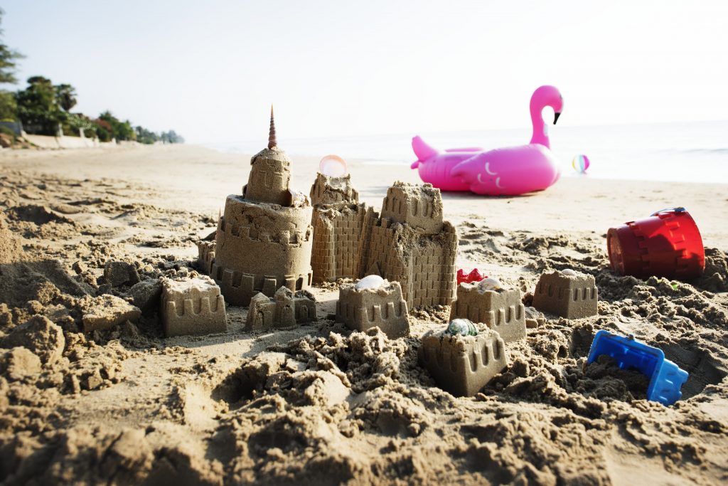 Sandcastle, which is an example of things impermanent